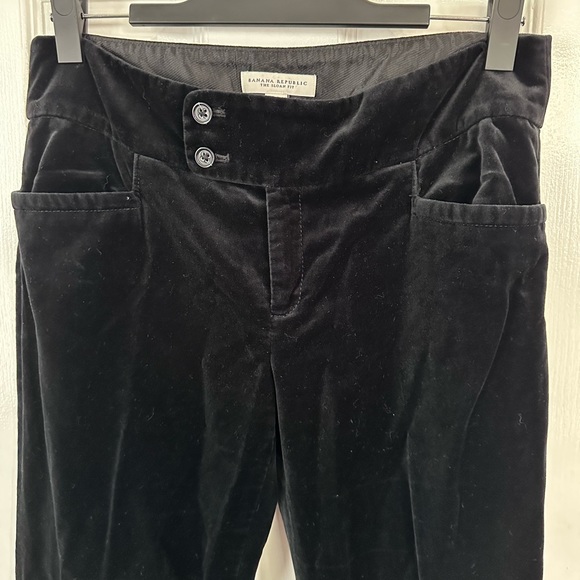 Banana Republic Sloan Fit Velvet Trouser - Picture 2 of 5